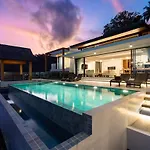 Samui Relax Airfreshing Privacy Modern Luxury Seaview Natural Rainforest Infinity Pool Villa With 3 Beds Suits With Housekeeper